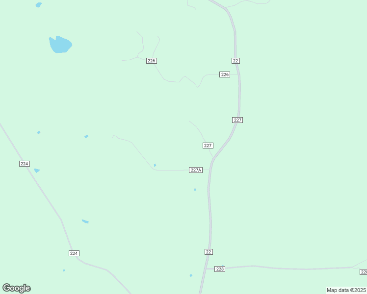 map of restaurants, bars, coffee shops, grocery stores, and more near 43 County Road 227 in Pachuta
