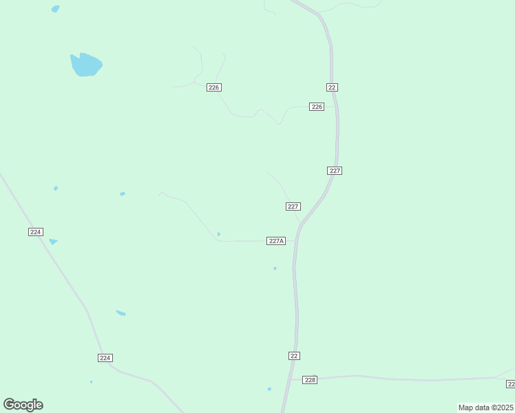 map of restaurants, bars, coffee shops, grocery stores, and more near 43 County Road 227 in Pachuta