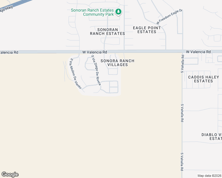 map of restaurants, bars, coffee shops, grocery stores, and more near 6772 South Averroes Road in Tucson