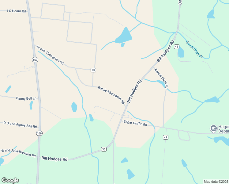 map of restaurants, bars, coffee shops, grocery stores, and more near 805 Romie Thompson Road in Claxton