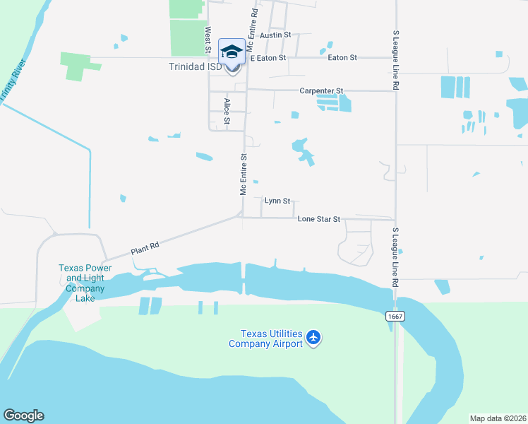 map of restaurants, bars, coffee shops, grocery stores, and more near 220 Lynn Street in Trinidad