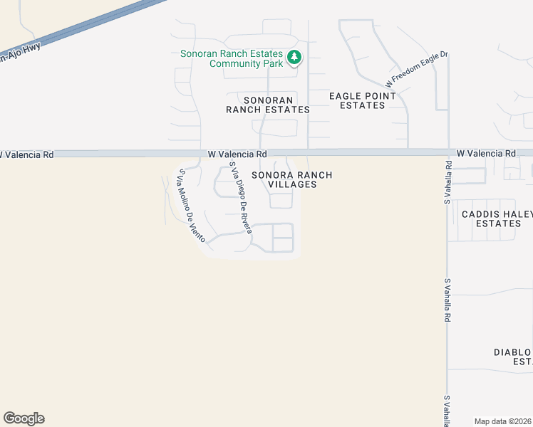 map of restaurants, bars, coffee shops, grocery stores, and more near 8277 West Zlacket Drive in Tucson