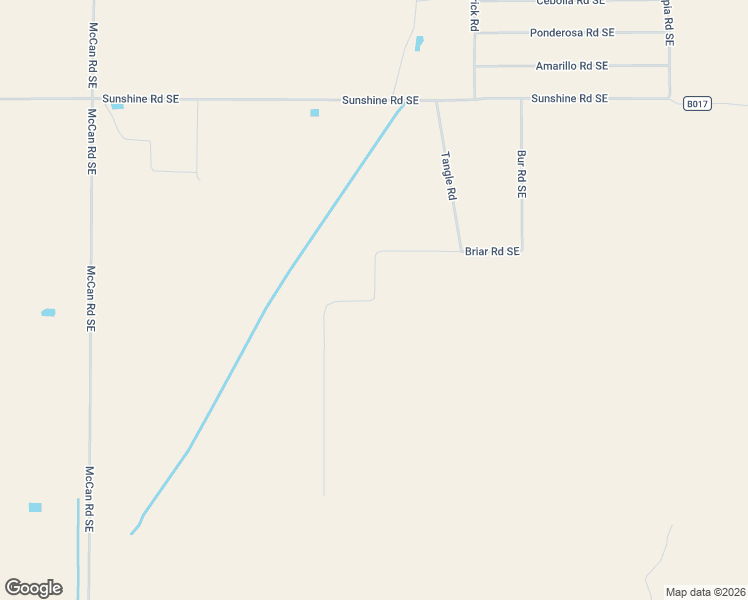 map of restaurants, bars, coffee shops, grocery stores, and more near Briar Road Southeast in Luna County