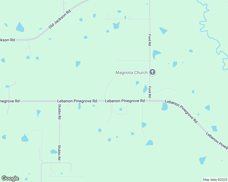 map of restaurants, bars, coffee shops, grocery stores, and more near 12864 Lebanon Pinegrove Road in Terry