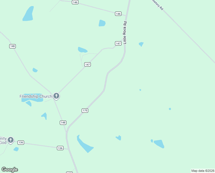 map of restaurants, bars, coffee shops, grocery stores, and more near 1285 Little Rock Road in Helena