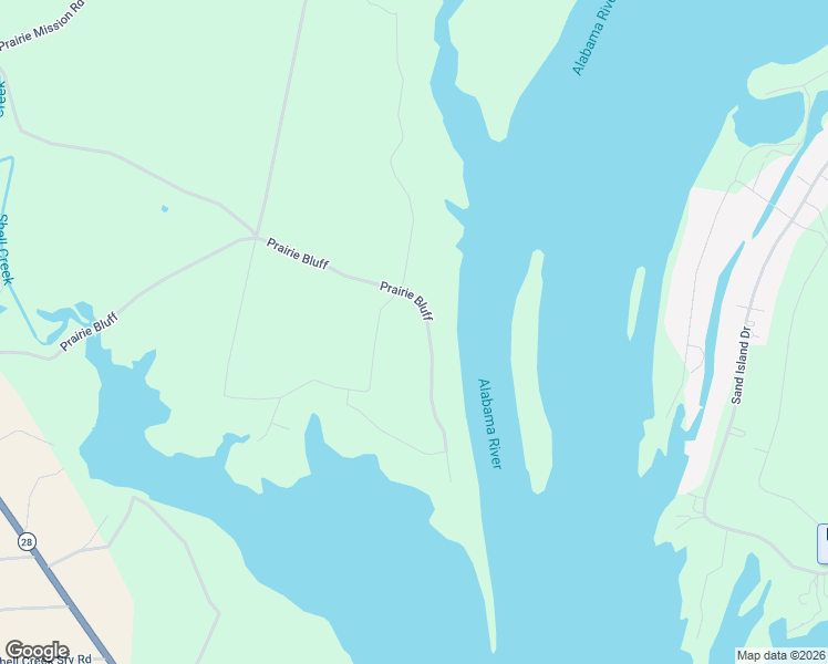 map of restaurants, bars, coffee shops, grocery stores, and more near Prairie Bluff in Alberta