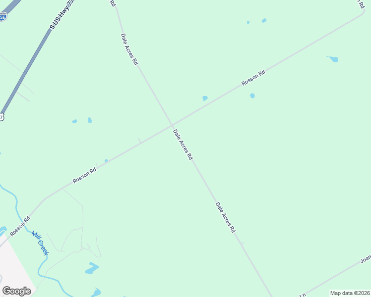 map of restaurants, bars, coffee shops, grocery stores, and more near Dale Acres Road in Milford