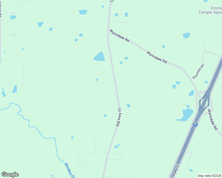 map of restaurants, bars, coffee shops, grocery stores, and more near 7337 Terry Rd in Terry