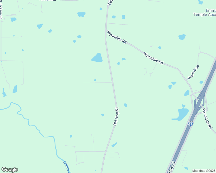 map of restaurants, bars, coffee shops, grocery stores, and more near 7337 Terry Rd in Terry