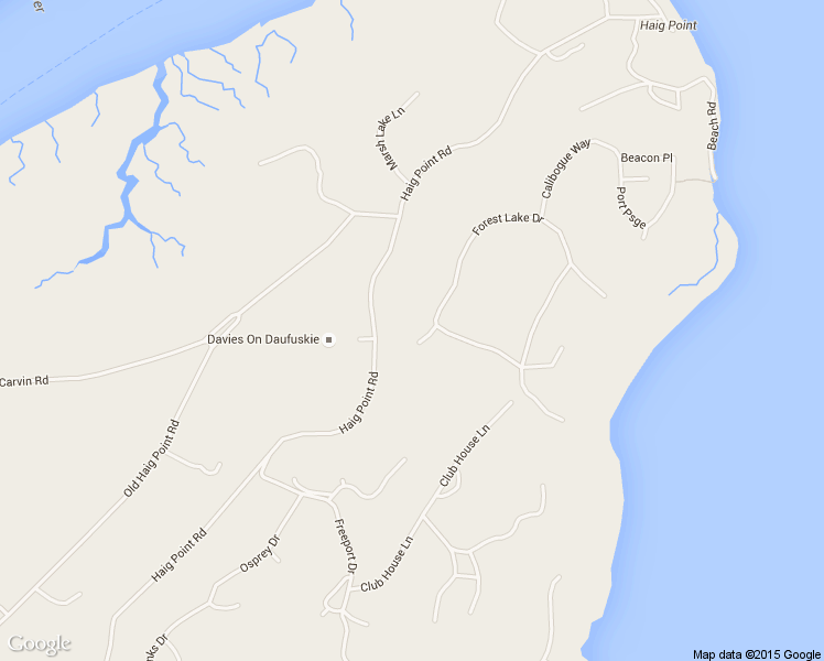 map of restaurants, bars, coffee shops, grocery stores, and more near 5 Pine Swallow Court in Daufuskie Island