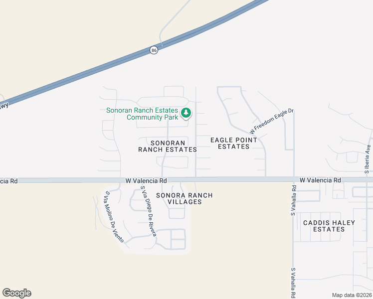 map of restaurants, bars, coffee shops, grocery stores, and more near 8246 West Kittiwake Lane in Tucson