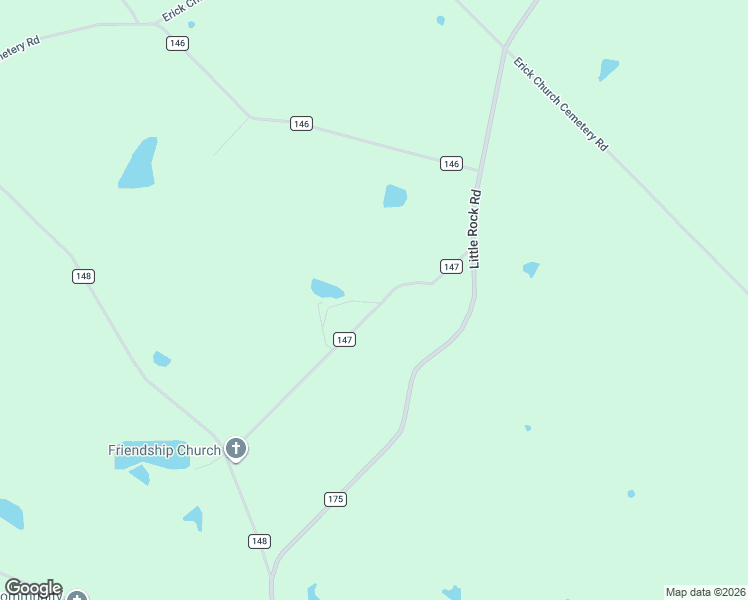 map of restaurants, bars, coffee shops, grocery stores, and more near 46 Grimes Cemetery Road in McRae-Helena