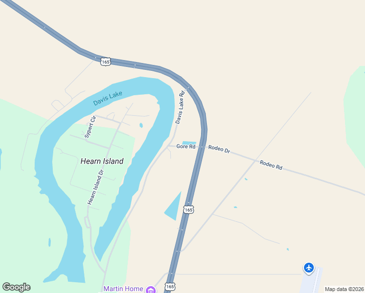 map of restaurants, bars, coffee shops, grocery stores, and more near Gore Road in Caldwell Parish