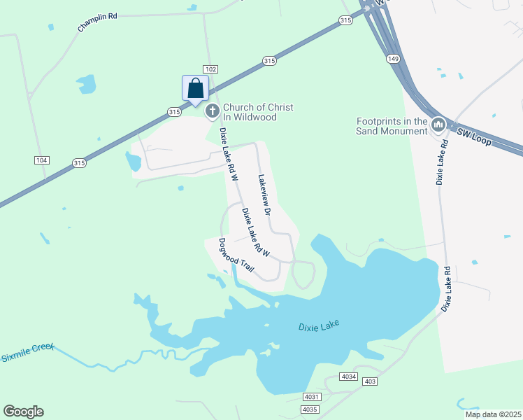 map of restaurants, bars, coffee shops, grocery stores, and more near 238 County Road 491 in Carthage