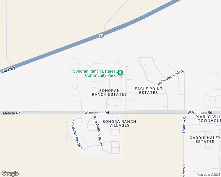 map of restaurants, bars, coffee shops, grocery stores, and more near 8307 West Screech Owl Drive in Tucson