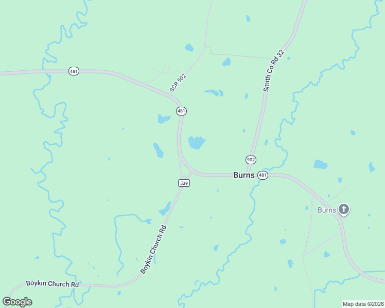 map of restaurants, bars, coffee shops, grocery stores, and more near 2568 Mississippi 481 in Raleigh