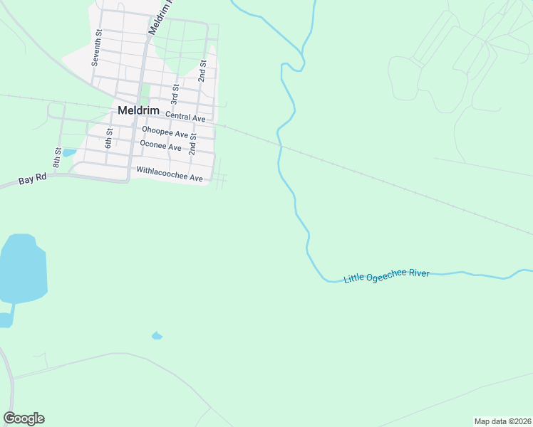 map of restaurants, bars, coffee shops, grocery stores, and more near in Meldrim