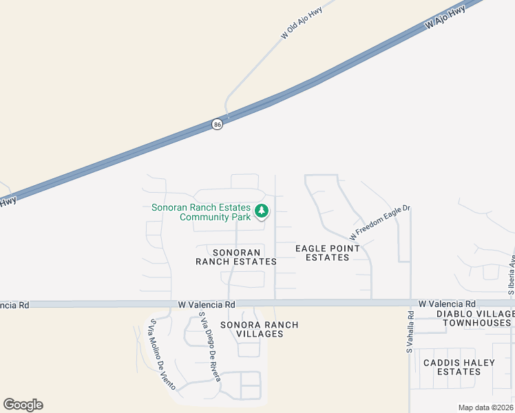 map of restaurants, bars, coffee shops, grocery stores, and more near 8220 West Razorbill Drive in Tucson