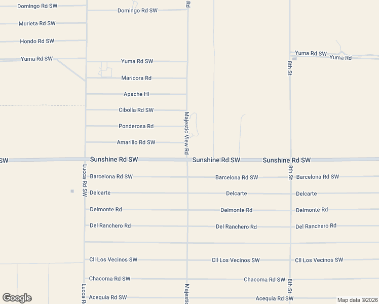 map of restaurants, bars, coffee shops, grocery stores, and more near 9899-9999 Majestic View Rd in Deming