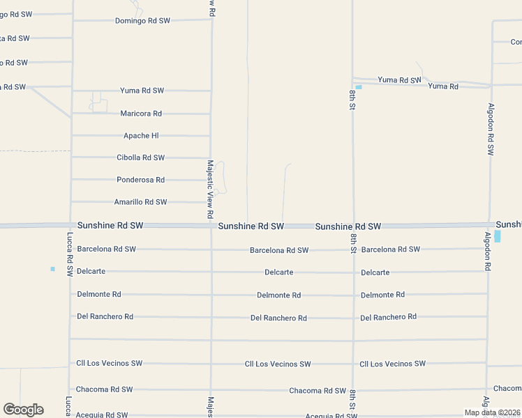 map of restaurants, bars, coffee shops, grocery stores, and more near 9785 Cactus Garden Road Southwest in Deming