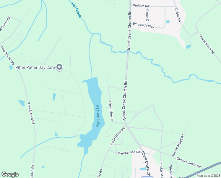 map of restaurants, bars, coffee shops, grocery stores, and more near 460 Pine Ridge Drive in Ellabell