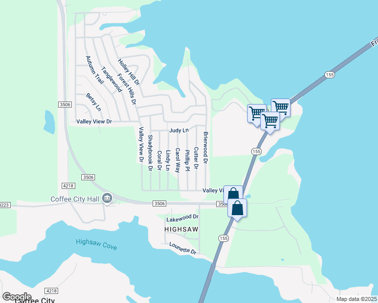map of restaurants, bars, coffee shops, grocery stores, and more near 7669 Philip Place in Frankston