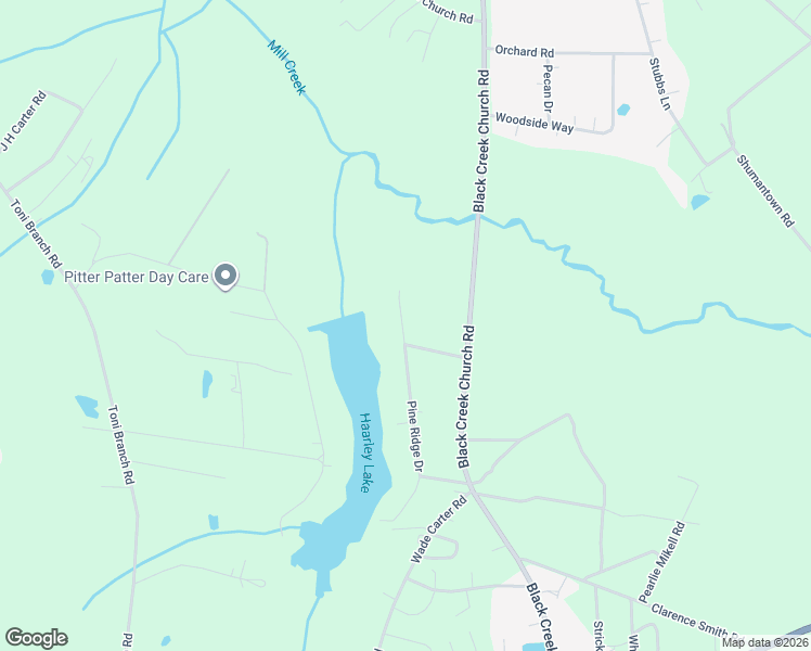 map of restaurants, bars, coffee shops, grocery stores, and more near 50 Pine Ridge Trail in Ellabell