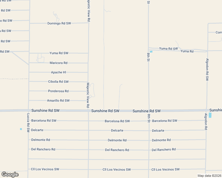 map of restaurants, bars, coffee shops, grocery stores, and more near 9785 Cactus Garden Road Southwest in Deming