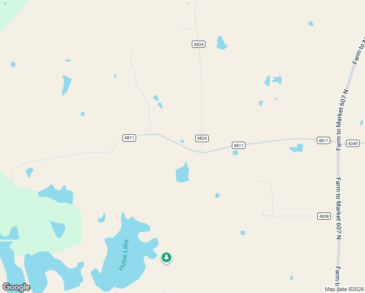 map of restaurants, bars, coffee shops, grocery stores, and more near County Road 4811 in LaRue