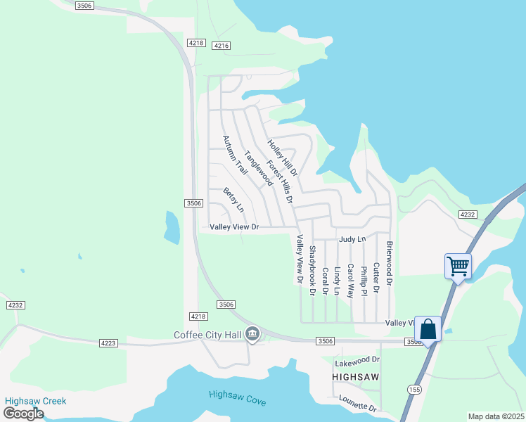 map of restaurants, bars, coffee shops, grocery stores, and more near 7510 Autumn Trail in Frankston