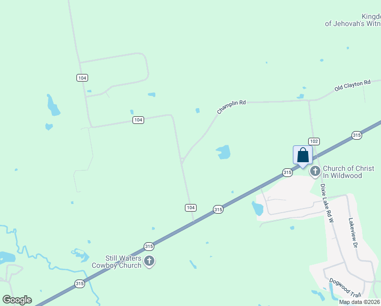 map of restaurants, bars, coffee shops, grocery stores, and more near 1579 County Road 101 in Carthage