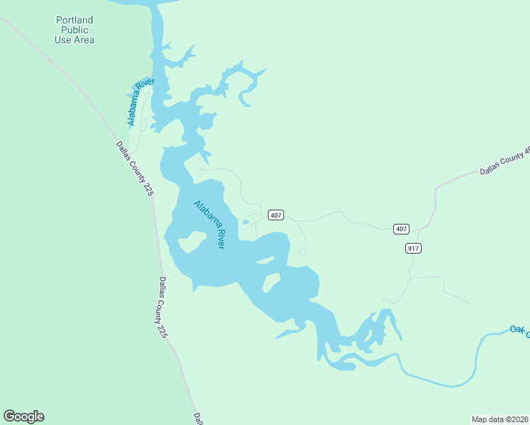 map of restaurants, bars, coffee shops, grocery stores, and more near 5455 County Road 407 in Dallas County