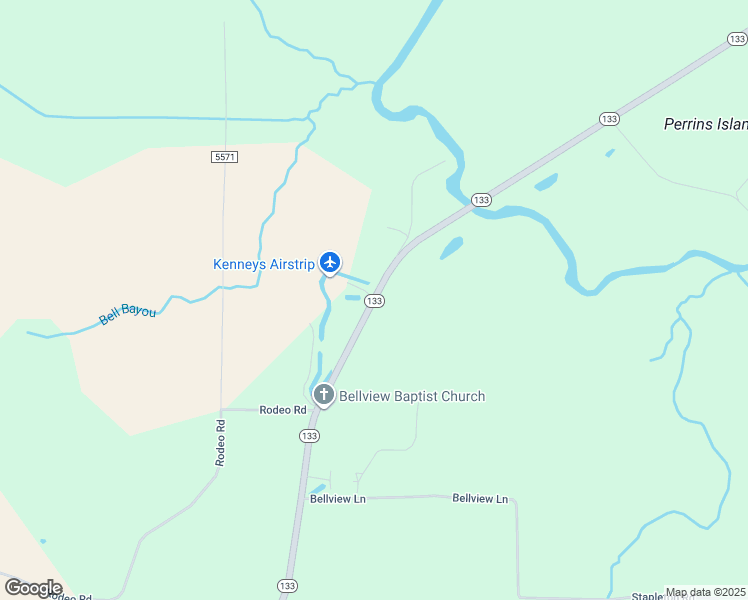 map of restaurants, bars, coffee shops, grocery stores, and more near 5600 Louisiana 133 in Columbia