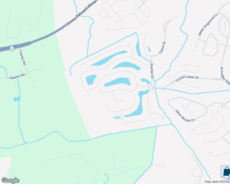map of restaurants, bars, coffee shops, grocery stores, and more near 670 Wyndham Way in Pooler
