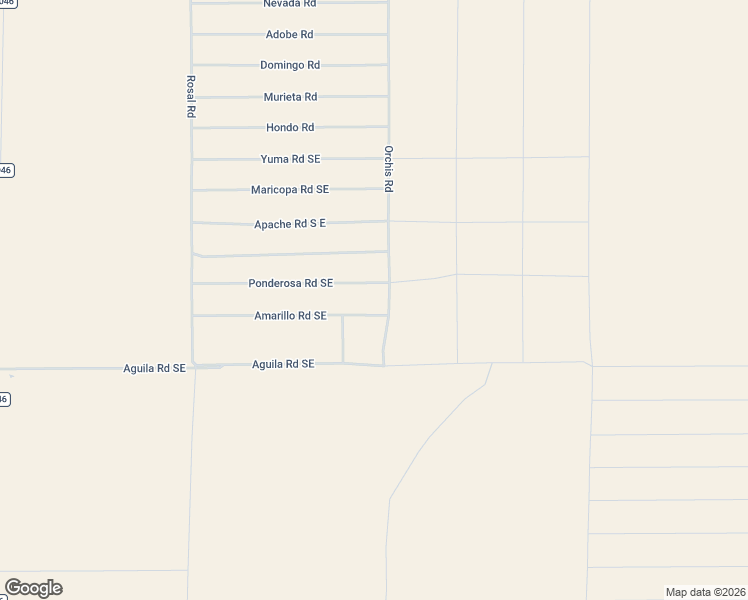 map of restaurants, bars, coffee shops, grocery stores, and more near Cebola Road in Deming