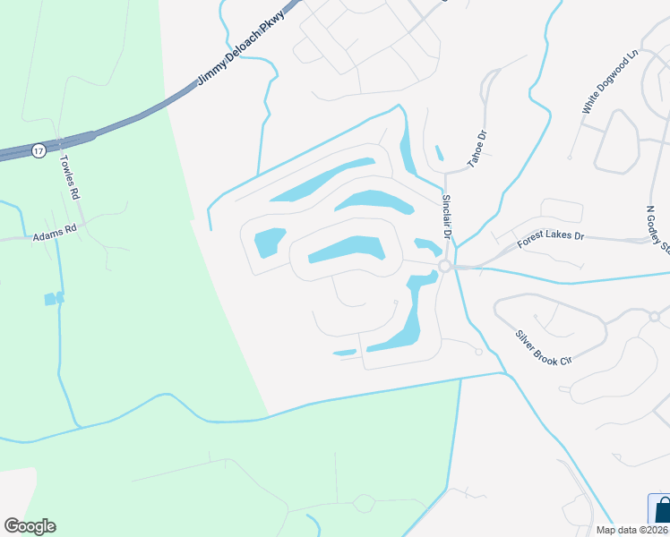 map of restaurants, bars, coffee shops, grocery stores, and more near 670 Wyndham Way in Pooler