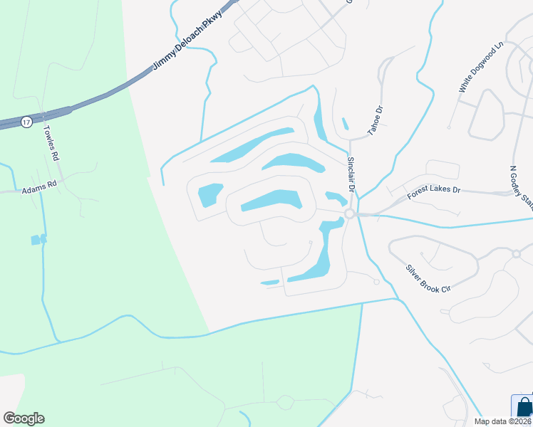 map of restaurants, bars, coffee shops, grocery stores, and more near 670 Wyndham Way in Pooler