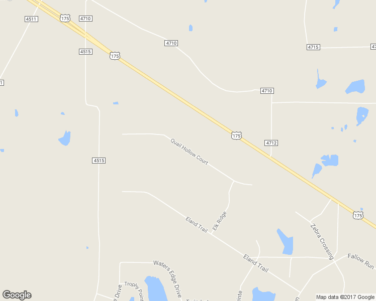 map of restaurants, bars, coffee shops, grocery stores, and more near Quail Hollow Court in LaRue