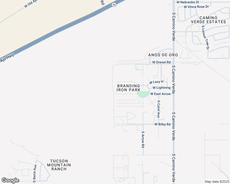 map of restaurants, bars, coffee shops, grocery stores, and more near 6952 West Rocking Chair in Tucson