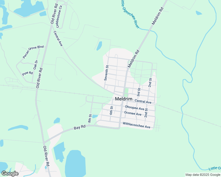 map of restaurants, bars, coffee shops, grocery stores, and more near 252 Ogeechee Avenue in Bloomingdale