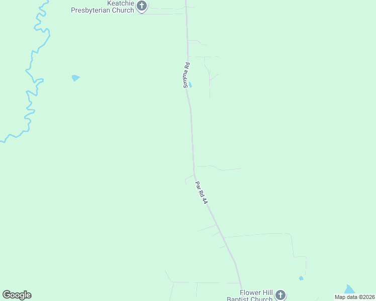 map of restaurants, bars, coffee shops, grocery stores, and more near 1718 Smyrna Road in Keachi