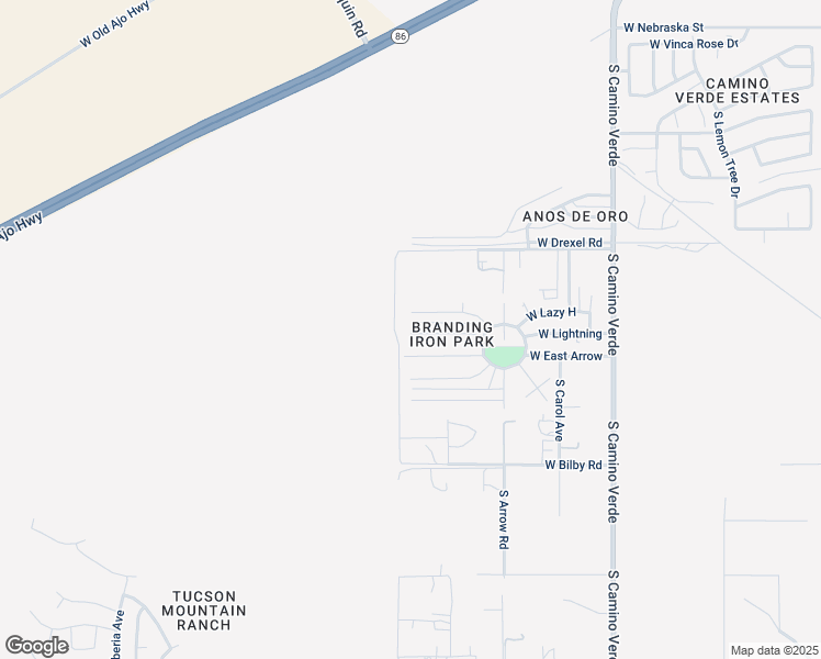 map of restaurants, bars, coffee shops, grocery stores, and more near 6952 West Rocking Chair in Tucson
