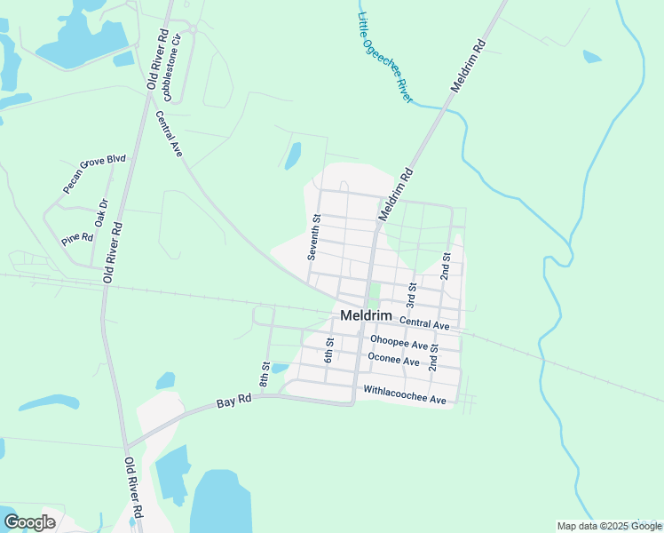 map of restaurants, bars, coffee shops, grocery stores, and more near 252 Ogeechee Avenue in Bloomingdale