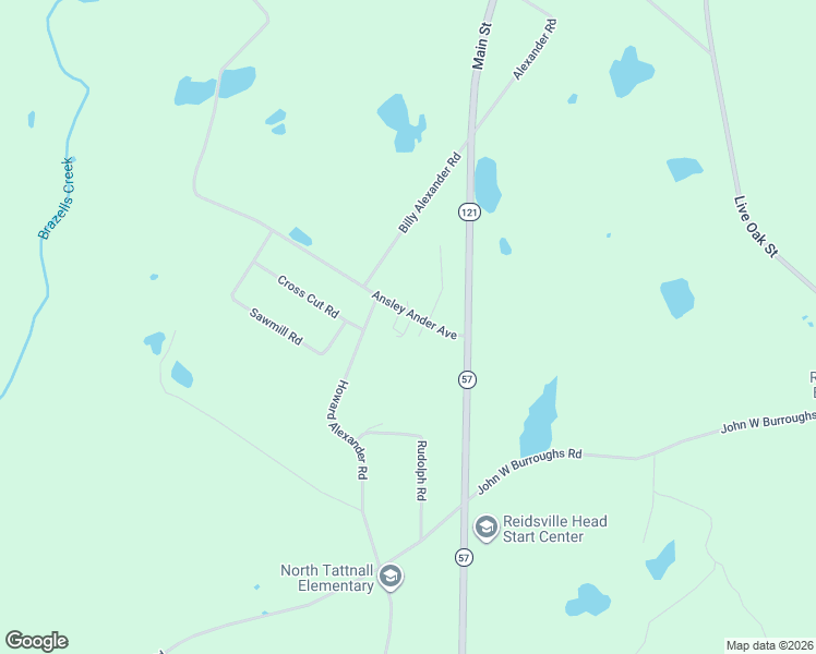 map of restaurants, bars, coffee shops, grocery stores, and more near 111 Ansley Ander Avenue in Collins