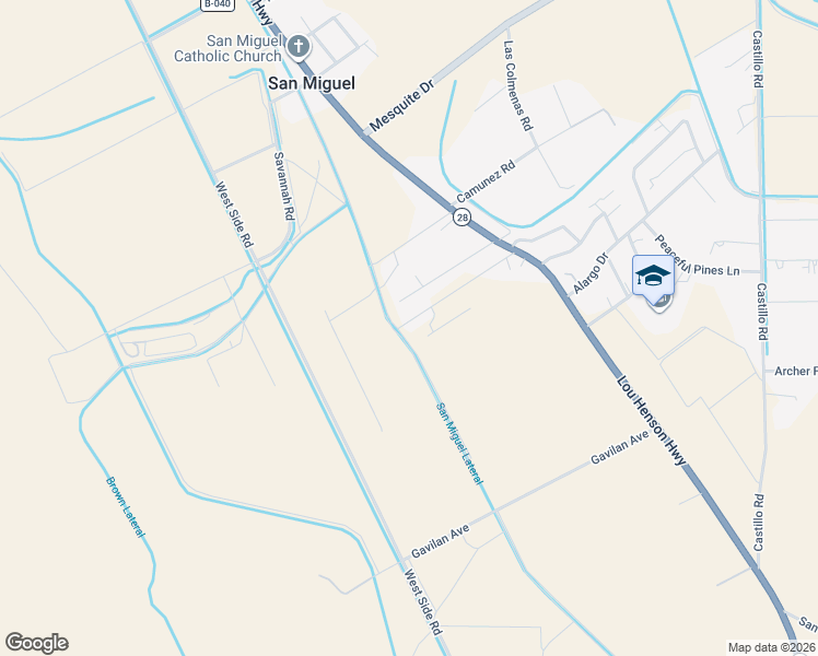 map of restaurants, bars, coffee shops, grocery stores, and more near 399 Gonzalez Road in La Mesa