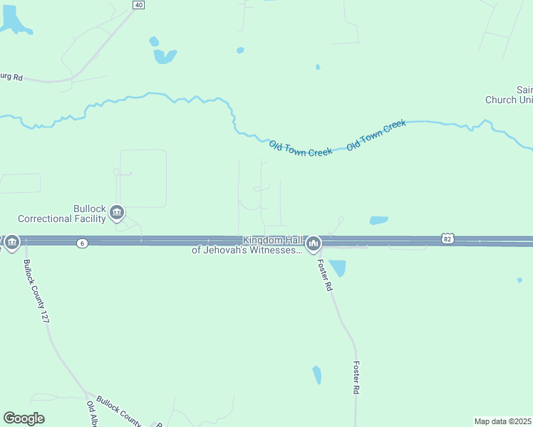 map of restaurants, bars, coffee shops, grocery stores, and more near Sidney Ln in Union Springs