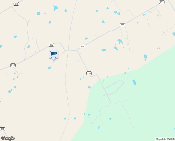 map of restaurants, bars, coffee shops, grocery stores, and more near County Road 298 in Dublin
