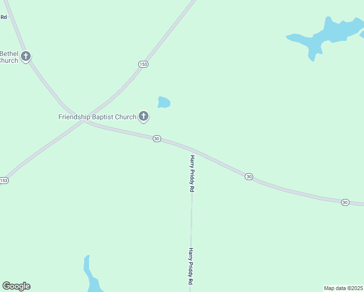 map of restaurants, bars, coffee shops, grocery stores, and more near 2154 Georgia 30 in Americus