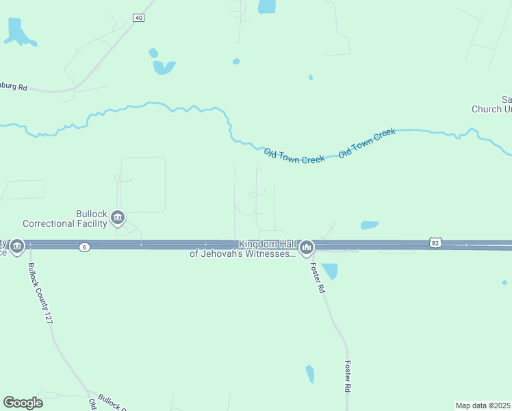 map of restaurants, bars, coffee shops, grocery stores, and more near Sidney Ln in Union Springs