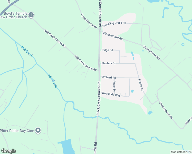 map of restaurants, bars, coffee shops, grocery stores, and more near 1060 Mill Creek Church Road in Ellabell